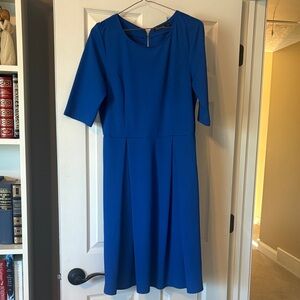 Mikarose Royal Blue Midi Dress